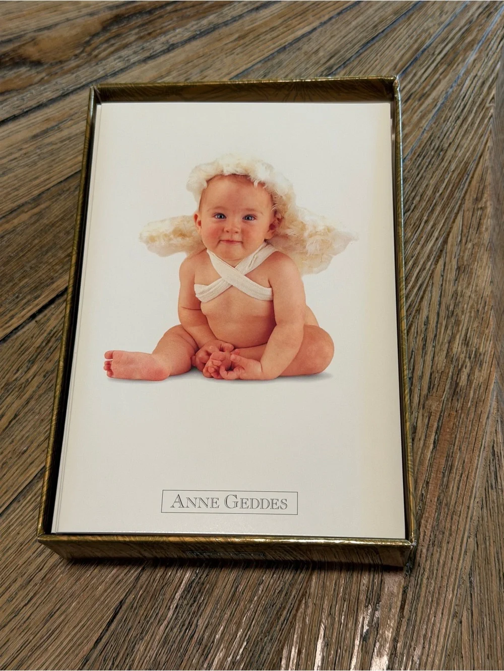 Anne Geddes 1990’s Baby Angel Photo Cards new box of 15